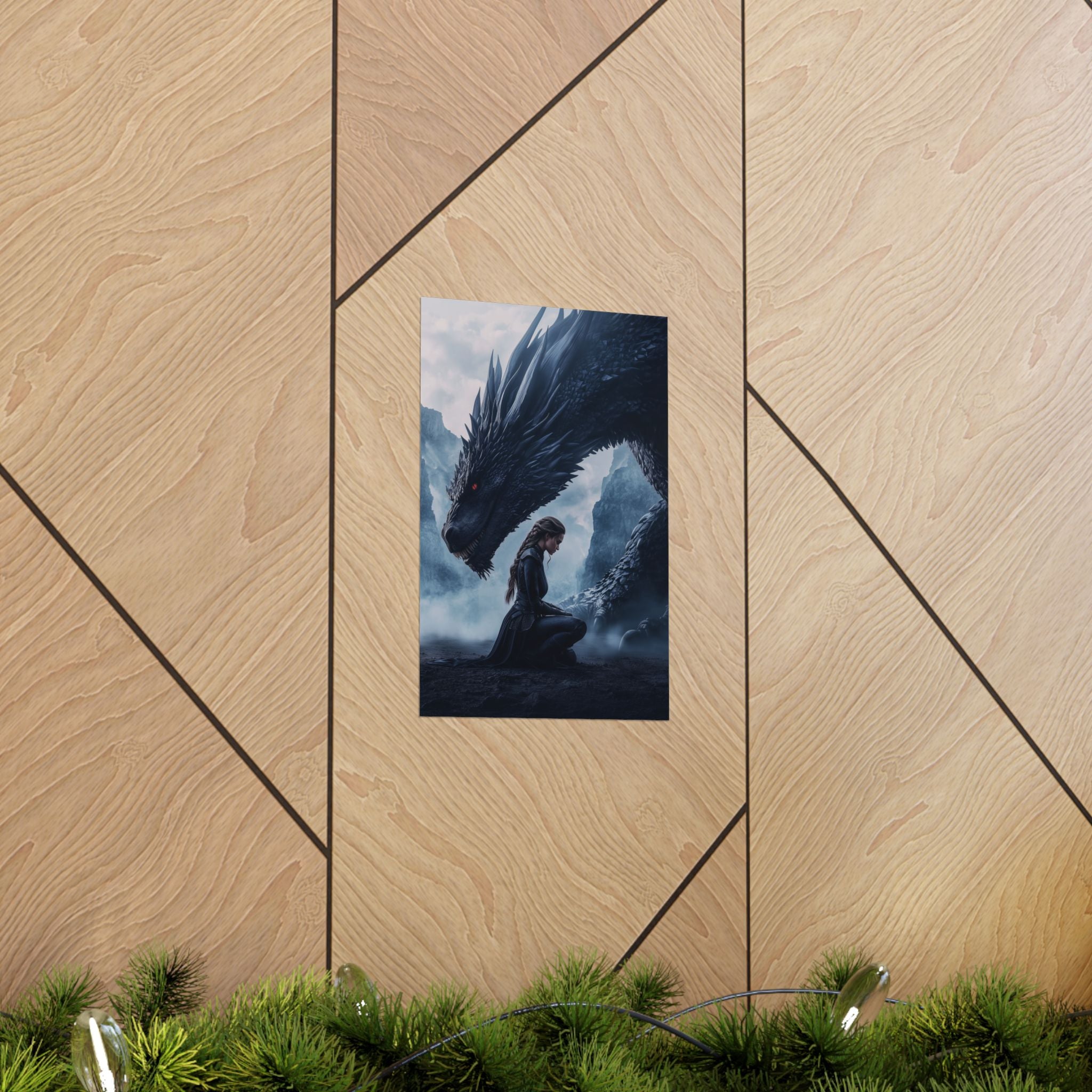 4-Wing wall art