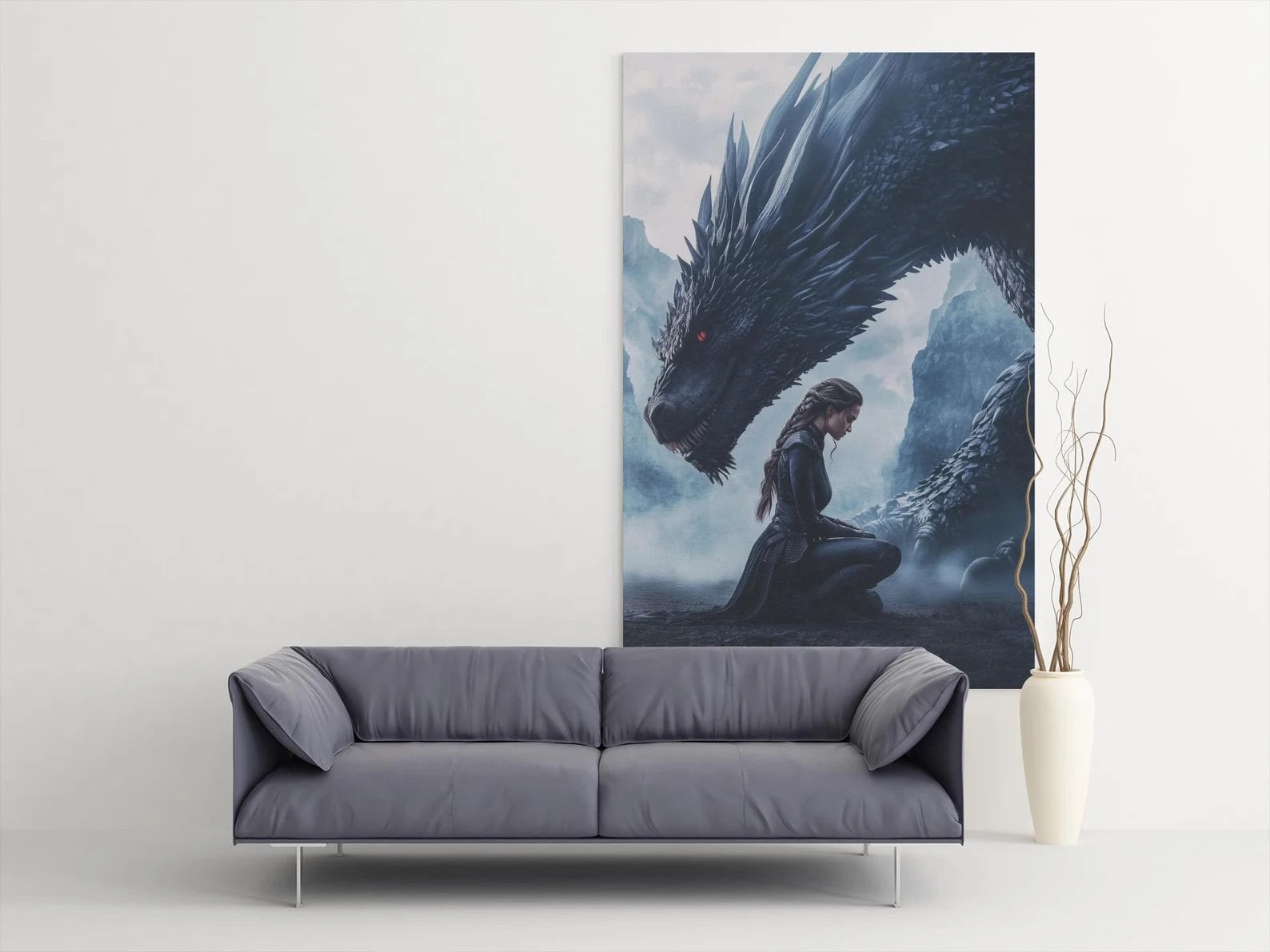 4-Wing wall art