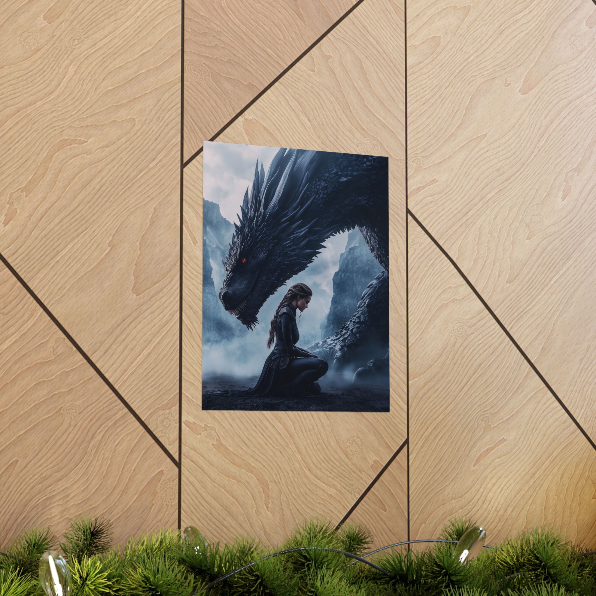 4-Wing wall art
