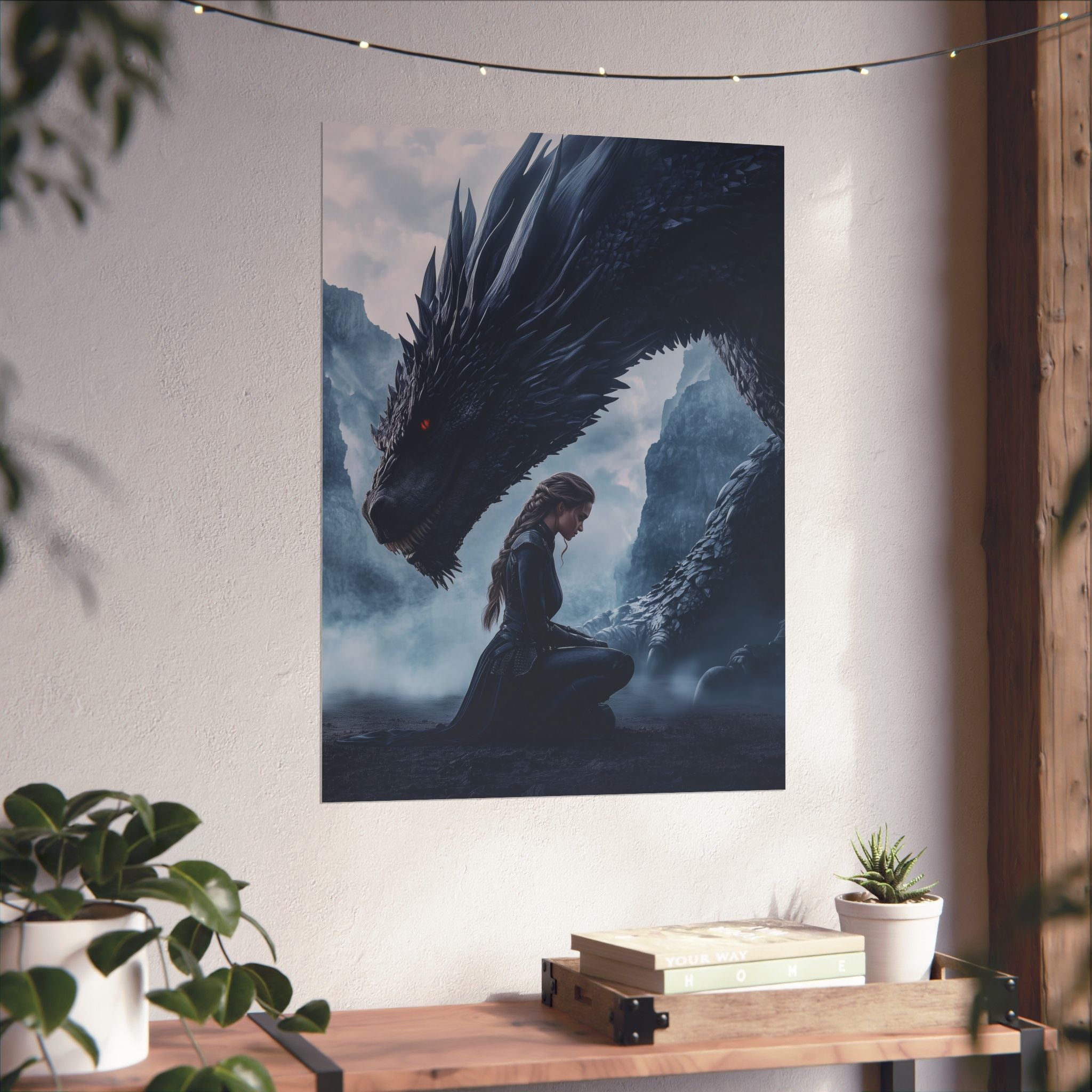 4-Wing wall art