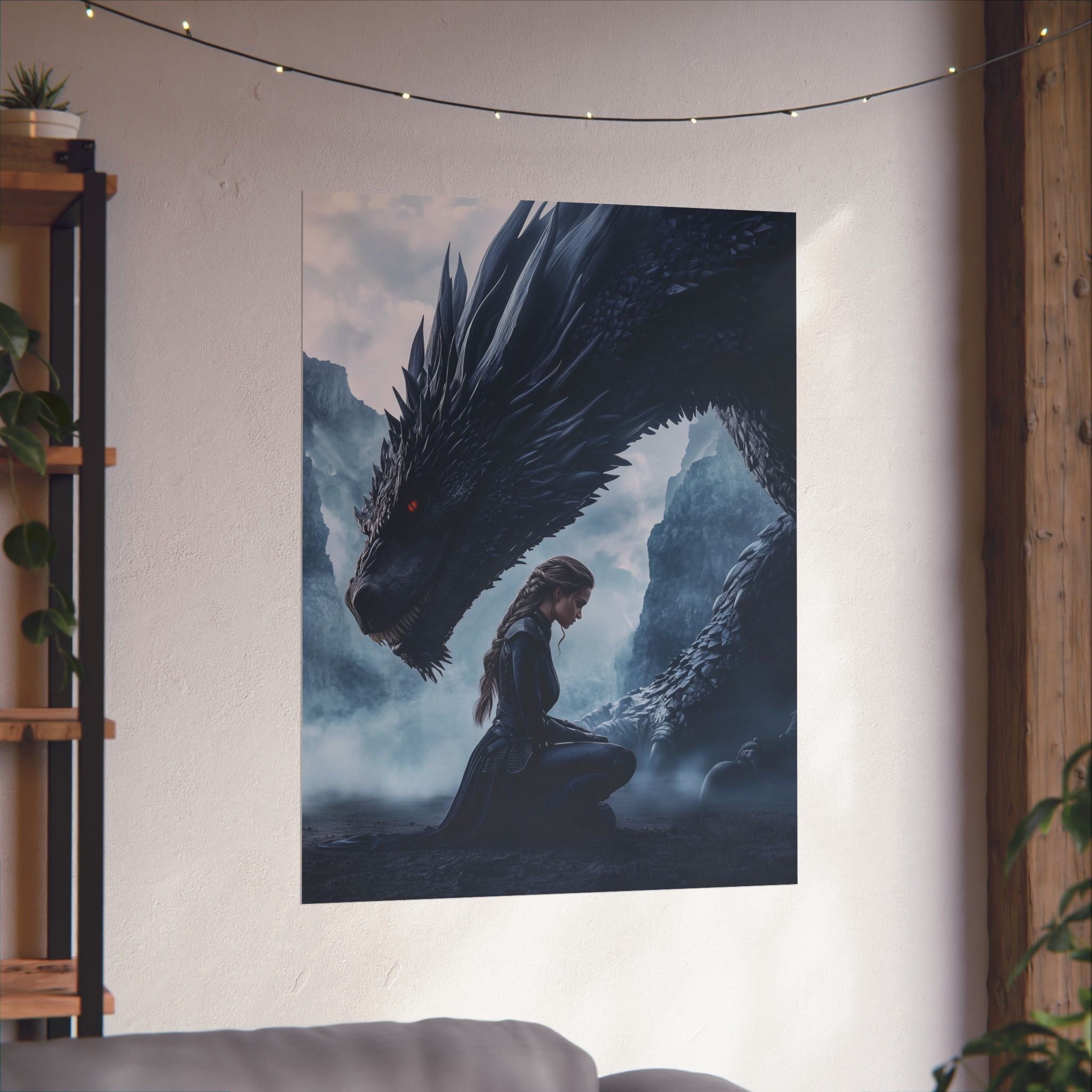 4-Wing wall art